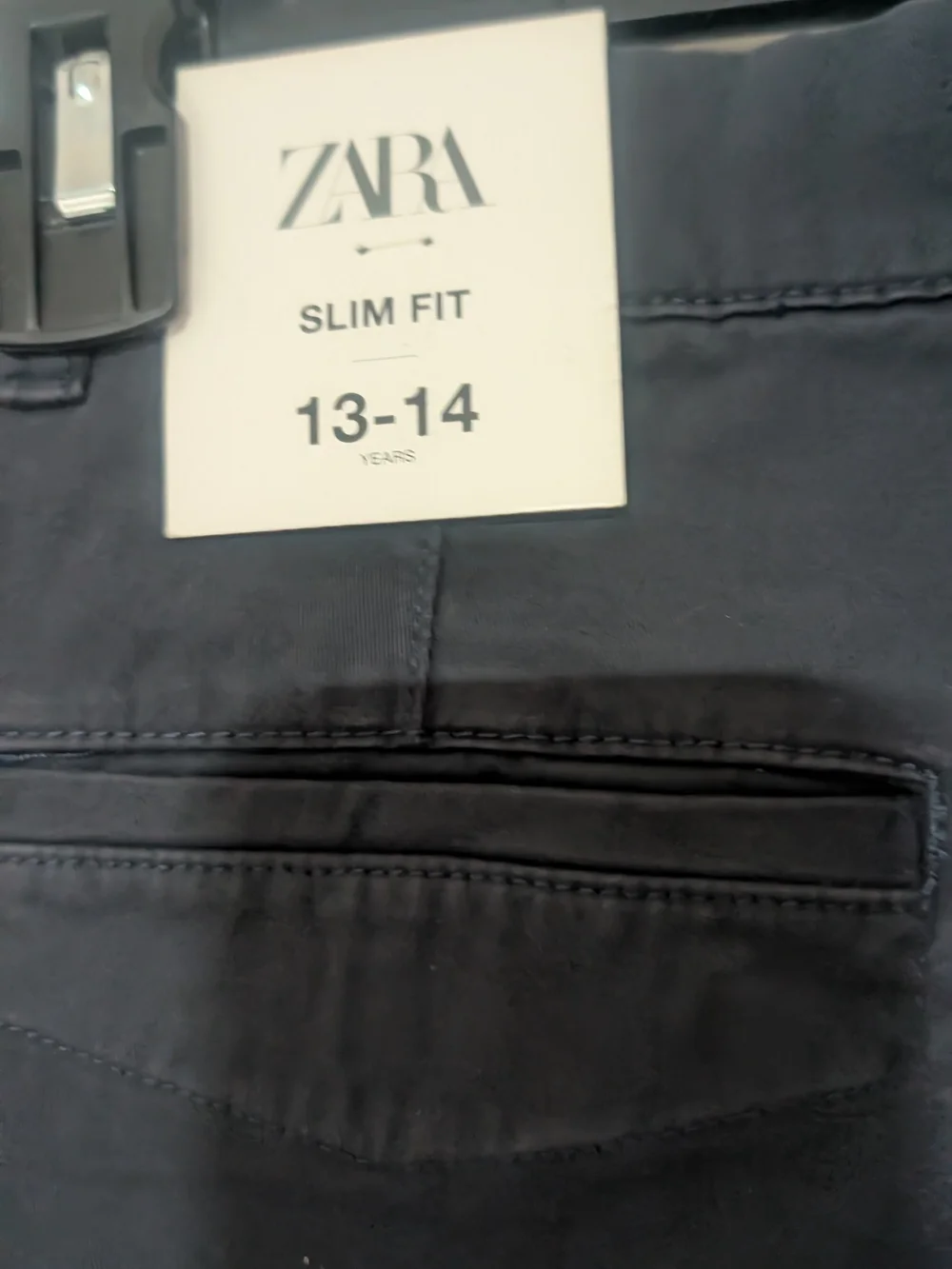 Zara Black Kids Formal Trousers
